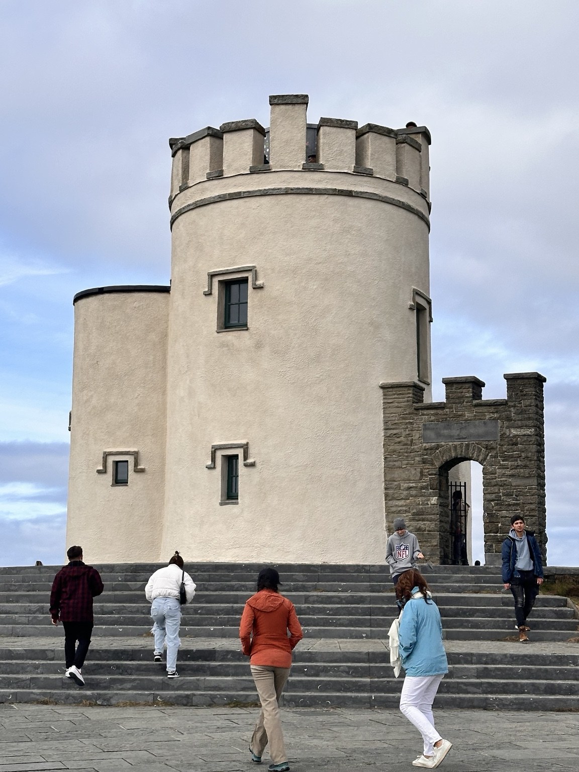 O’Brien’s Tower at the Cliffs of Moher