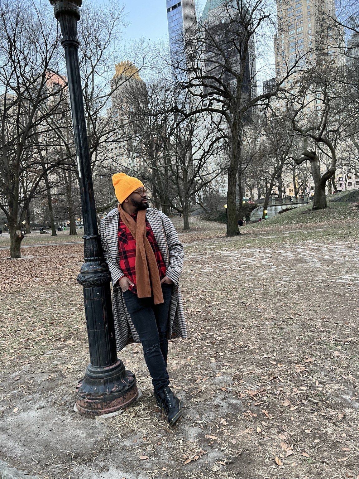 Jamere exploring Central Park
